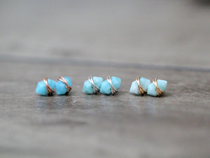 Pike Studs - Larimar