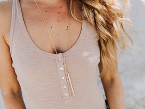 Long Bar Necklace