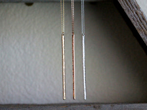 Long Bar Necklace