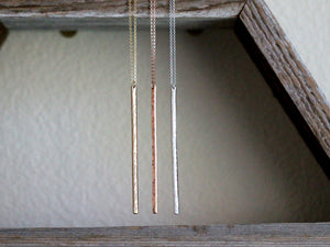 Long Bar Necklace