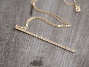 Long Bar Necklace