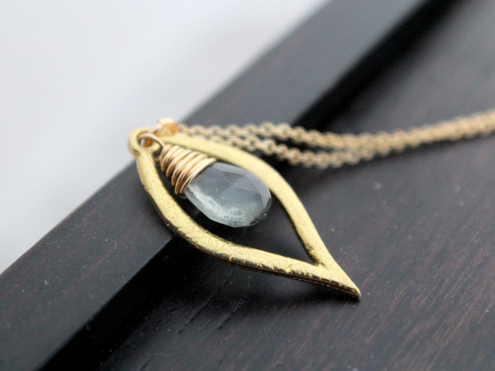 Dew Necklace (Multiple Stones Available)