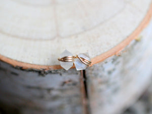 Pike Studs - Moonstone