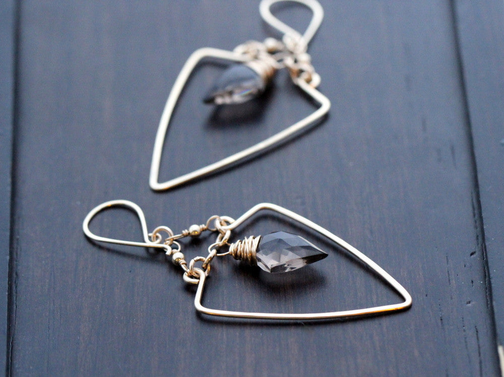 Spearhead Earrings - As Seen On Chelsea Kane