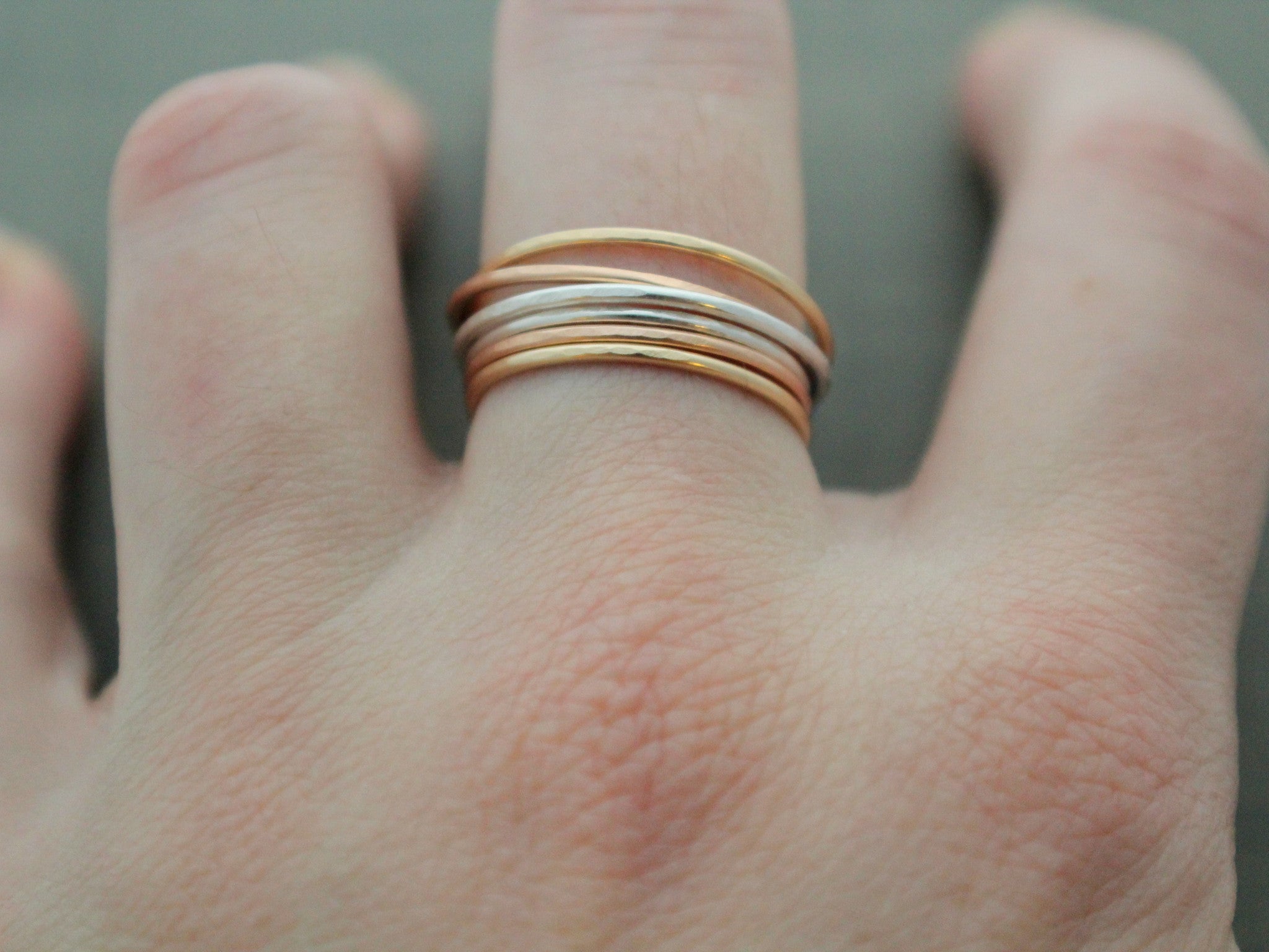 Stackable Ring Trio - Saressa Designs®