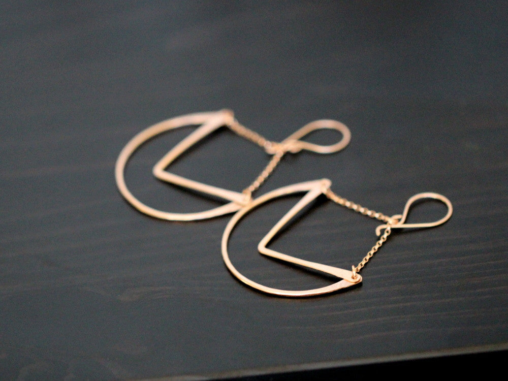 Tulip Hoops - ( As Seen on Fuller House )