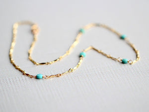 Scalloped Turquoise Choker - As Seen On Home Economics