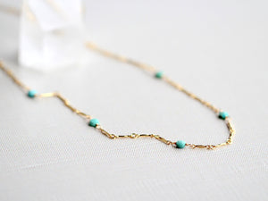 Scalloped Turquoise Choker - As Seen On Home Economics