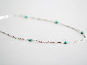 Scalloped Turquoise Choker - As Seen On Home Economics