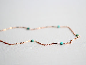 Scalloped Turquoise Choker - As Seen On Home Economics