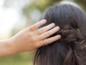 Herkimer Diamond Ring