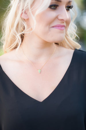 Druzy Finn Necklace - Bartlett