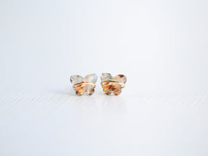 Papillon Studs - Fluorite