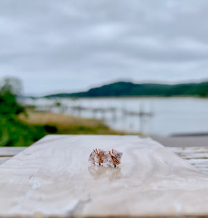 Herkimer Diamond Studs - As Seen On The Small Things Blog & Baby Daddy